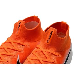 Kopačky Pánské Nike Mercurial Superfly VI 360 Elite DF FG – oranžově bílá